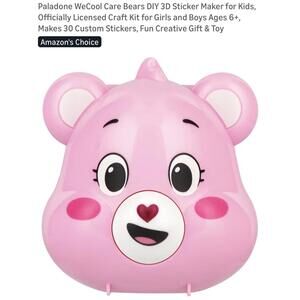 Paladone WeCool Care Bears DIY 3D Sticker Maker Craft Kit for Kids Ages 6+